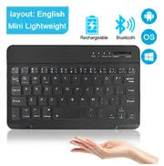 Mini Bluetooth Wireless Keyboard Mouse Set Rechargeable For Phone Tablet English Keyboards For Android ios Windows XP laptop PC Bluetooth Keyboard