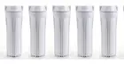 5 Filter Housing Sump Reverse Osmosis Water Systems White 10" Flat Top 1/4" FPNT