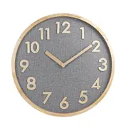 Furb Large Wall Clock 70cm Modern Round Clock Non-Ticking