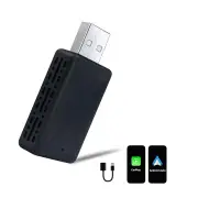 YUEHOO 2 in 1 Wireless CarPlay Adapter for Apple & Android Car Wireless CarPlay Dongle Receiver Adapter for Wired Wirele