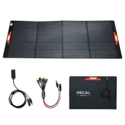 OSCAL PM400 Pro Solar Panel 400W Monocrystalline 23% Efficiency IP67 Waterproof ETFE Foldable Portable Solar Charger for
