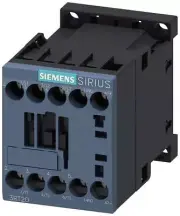 Siemens Sirius 3RT20181BB41 IEC Magnetic Contactor, 24VDC, 3 Pole, Size S00, 16