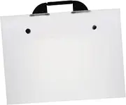 JISADER Art Portfolio Bag with Handle Art Portfolio Case Carrying Bag for Painting Drawing, A3