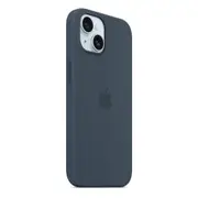 Apple iPhone 15 Silicone Case with MagSafe MXPF3FE/A - Storm Blue