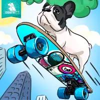 在飛比找蝦皮商城精選優惠-【現貨】狗狗滑板 抖音同款寵物滑板 法鬥滑板玩具  ins/