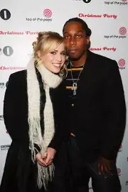 Natasha Bedingfield and Lemar pose backstage at the Radio 1 Chris- 2004 Photo 2