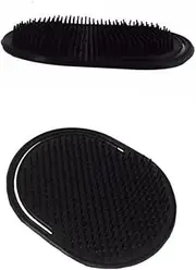 GANAZONO 8Pcs Portable Hair Massage Brush Scalp Scrubber for Men Comfortable Handheld Shampoo Brush for Hair Cleaning and Relaxation for All Hair