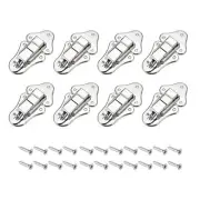 Toggle Catch Lock (95mm x 52mm) 8Pcs, Iron Hasp Latches