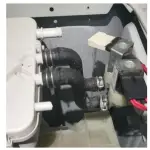 適用海爾滾筒洗衣機進水管進水閥至分配器盒軟管S型管膠皮電磁閥