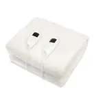 Electric Blanket Queen Fleecy Fully Fitted Heated Underlay Washable