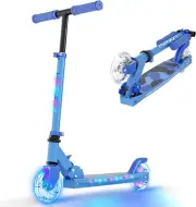 Scooters for Kids 5-7, Kids Scooter with Cool Light up Stem, Wheels, and Deck, 3