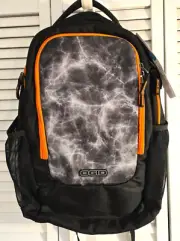 Ogio Backpack Evader 19" Black/Orange Laptop Backpack fits 15 inch laptop NWT