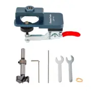 35mm Hinge Jig for Cabinet Door Installation Aluminum Alloy Woodworking Tool