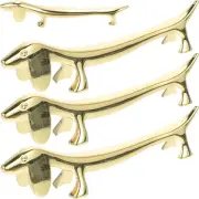 4 Pcs Dachshund Chopstick Rest Chopsticks Holder Rack Serving Utensils