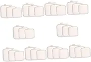 30pcs Box Mini Storage Box Mini Trashcan Mini Medicine Bin Mini Trash Cans Portable Storage Case Jewelry Rings Nail Tip Organizer Case Square Transparent Box Plastic/1818