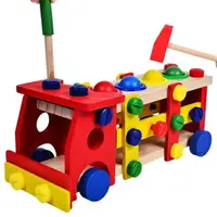 在飛比找樂天市場購物網優惠-工程玩具兒童拆裝螺母擰螺絲玩具車2-3-6周歲男孩工程車 益