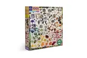eeBoo: Mushroom Rainbow Puzzle (1000pc Jigsaw)