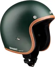 Bandit Jet Premium Line Jet Helmet, green, Size M for Men