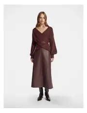 [Decjuba] Estelle Crossover Jumper in Cherry