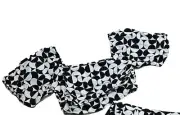 BOOHOO Plus Size US 16 Geo Print Tailored Crop Top NWT
