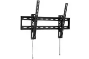 Atdec Wall Mount for TV - Black - 1 Display(s) Supported - 81.3 cm to 165.1 cm (65") Screen Support - 39.92 kg Load Capacity - 100 x 100, 100 x 200,