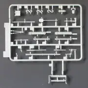 Dragon 1/35 Scale Flakpanzer IV G Wirbelwind Parts Tree C from Tank Kit No. 6342
