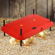 Pet Scene Chick Brooder Plate 45x60CM for Hatching Chicken Heating Plate Warmer,Adjustable Height Chicken Coop Brooding Heater Poultry Duckling Chook,Keep Warm 40-50 Chicks