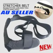 Rehabilitation Training Stretching Strap Foot Leg Flexibility Stretch Bands RL