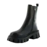Steve Madden Charges Women's Boots Black Leather
