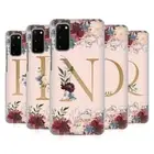 OFFICIAL NATURE MAGICK FLOWERS MONOGRAM ROSE GOLD 2 CASE FOR SAMSUNG PHONES 1