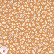 Moda FRUIT COCKTAIL 20465 17 Orange Tangerine Floral FIG TREE Quilt Fabric