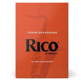 【RICO】RI-T 次中音薩克斯風竹片 10片裝 RICO(TENOR SAX REEDS)