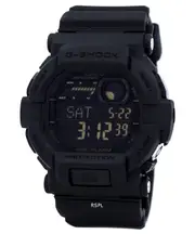 Casio G-SHOCK Digital Vibe Alert Flash Alert Stopwatch GD-350-1B 200M Mens Watch