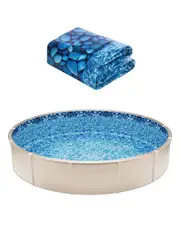 Round Pool Liner 30ft Overlap Style Pool Liner 54in Wall Height
