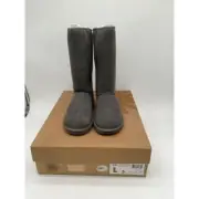 UGG Big Kids Classic Tall Boots Grey New In Box Size 5Y