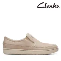 在飛比找momo購物網優惠-【Clarks】男款Hodson Step 縫線設計彈性大底