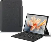Touched Keyboard Case Compatible with Lenovo Yoga Tab Plus 12.7 inch (2025), Removable Magic Bluetooth Keyboard Holster (Black)