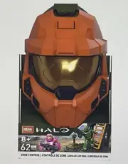 Genuine Mega Construx Halo Zone Control Helmet | Brand New & Sealed