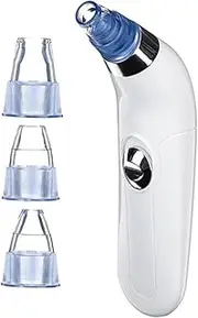 PACKOVE 1 Set Electric Blackhead Extractor Portable Facial Pore Cleaner with High Suction Power for Deep Cleaning Material for Smooth Skin Care