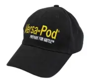Versa-pod Unisex Black Baseball Cap Osfa #vp-cap