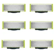 6-Pack Philips Norelco OneBlade razors Replacement Blades Keep Your Shaver Sharp and Effective,Durable and long-lasting