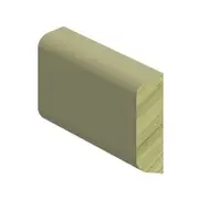 Porta 40 x 12mm 2.7m H3 Primed FJ Pine Rounded Edging Bead