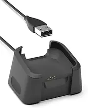 [Sinoacc] (3.3ft/1m) Charger for Fitbit Versa 1/Versa Lite/Versa SE Replacement Charging Dock Cable for Versa,Versa SE,Versa Lite Smartwatch