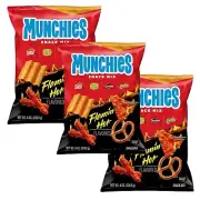 Frito-Lay Munchies Snack Mix FLAMIN HOT, Sun Chips Doritos Cheetos Pretzels 3 Pk