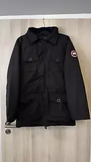 Canada Goose Mens Banff Down Parka L Large Coat Black