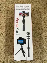 New Sunpak Versapod Extendable/Tabletop/Handheld Tripod with Bluetooth Remote