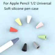 8PCS Silicone Touch Pen Nib Case Tip Cover For Apple Pencil 1st / 2nd Generation