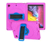 DK Heavy Duty Shockproof Case for iPad 10.2 （2019-2021）/iPad Pro 10.5 （2017） with Stand-Purple