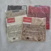 SPANX SPANXSMOOTH UNDIE-TECTABLE BRIEF PANTIES Lot Of 5 XL NEW Women's
