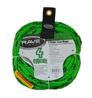 Rave Sports 1-Section 4-Rider Tow Towable's Rope Which Exceeds WSIA standards
